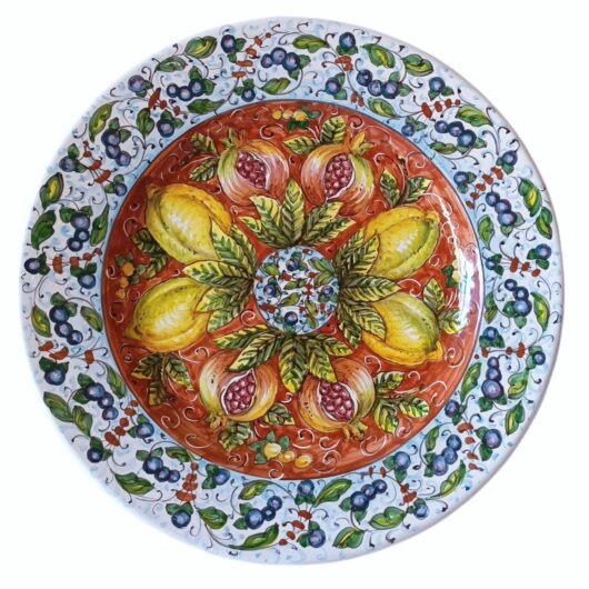 Piatto - Decoro Rosso