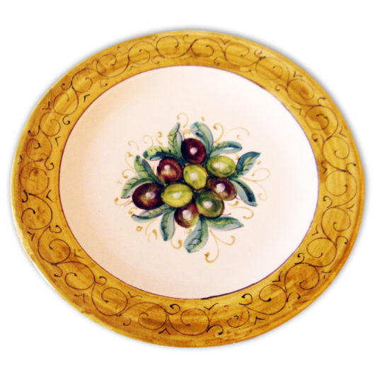 Piatto pari - Servito decoro Olive