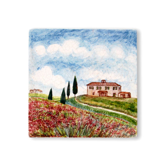 Piastrella - serie Paesaggio Toscano