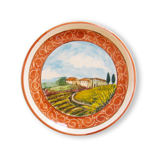 Plate - Tuscan Landscape
