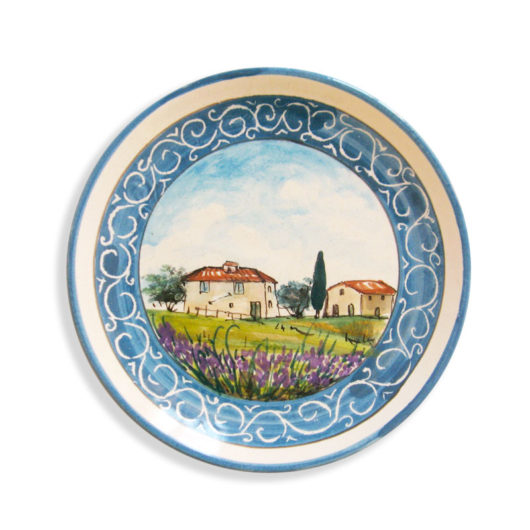 Plate - Tuscan Landscape