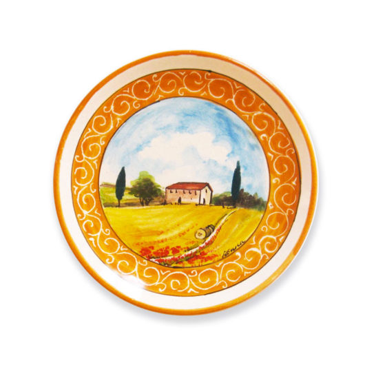 Plate - Tuscan Landscape