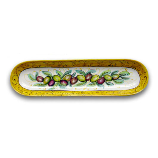 Portabruschette - Decoro Olive