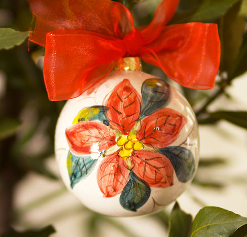 Christmas ball - Stella di Natale ∅ 8cm