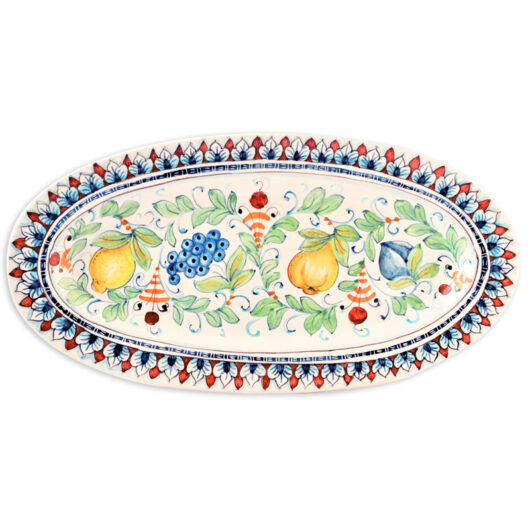 Vassoio pesciera - Decoro Pere