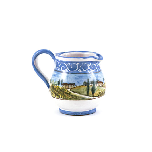 Lattiera - Paesaggio toscano azzurro