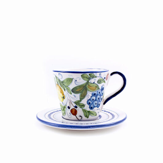 Cappuccino cup and saucer - Pere