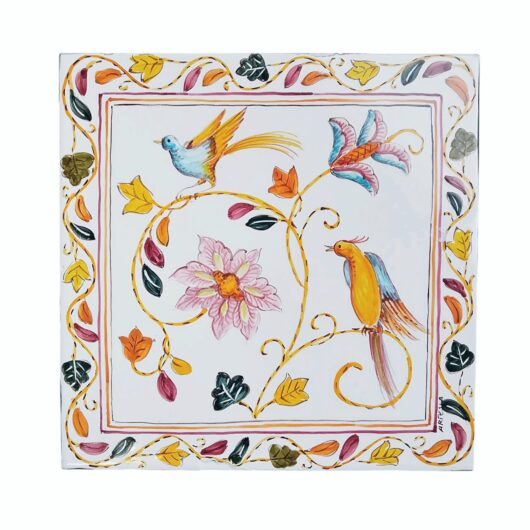 Piastrella - Decoro Uccelli