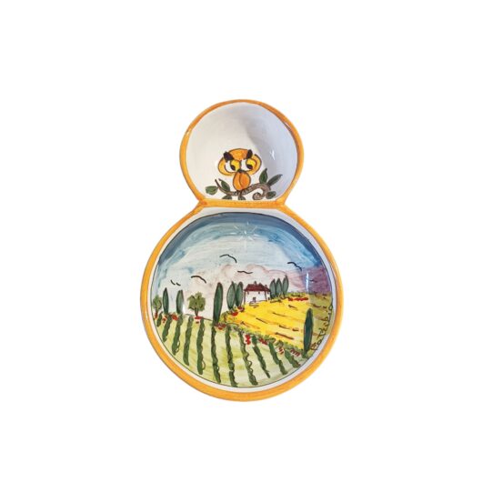 Portaolive doppio - Decoro Paesaggino
