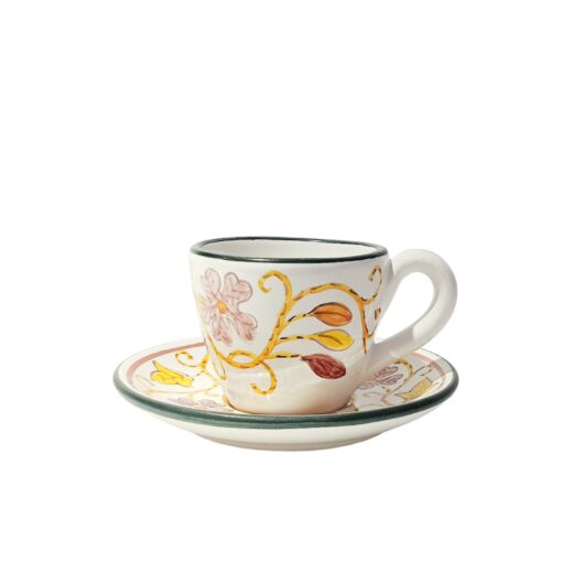 Coffee Cup and saucer - Uccelli