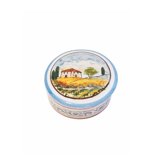 Bomboniera - Paesaggio toscano azzurro