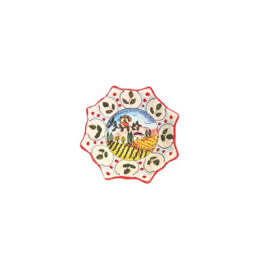 Ciotola stella - decoro Paesaggino
